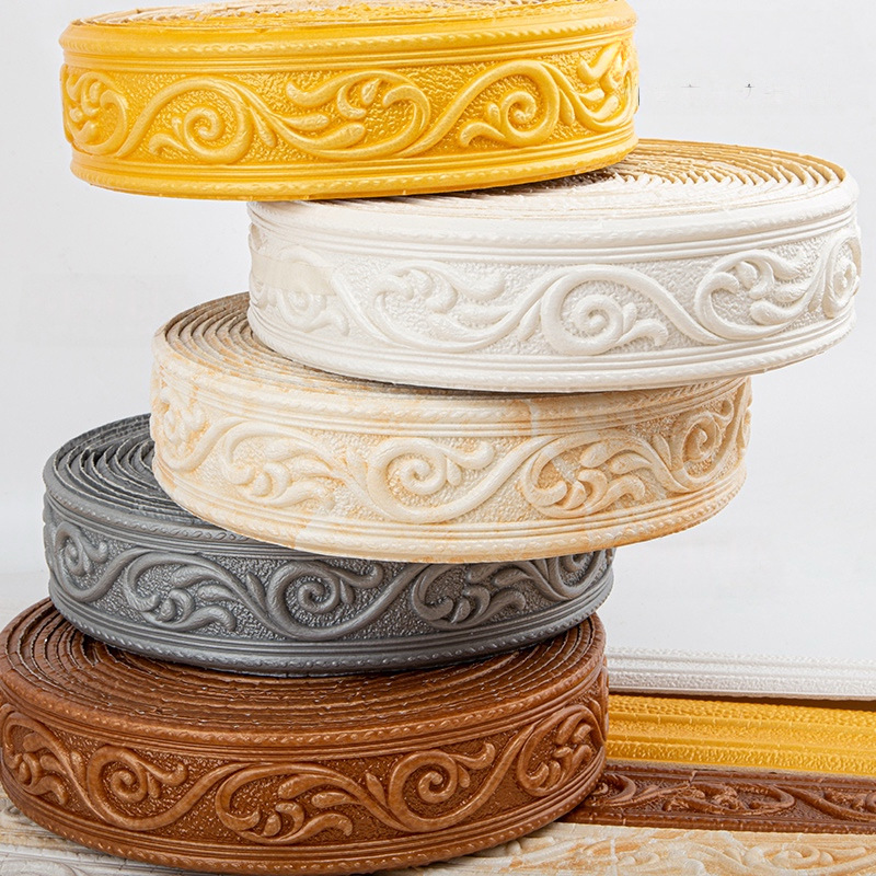 【外贸跨境】自粘立体装饰线条顶角线腰线踢脚线石膏线装饰线