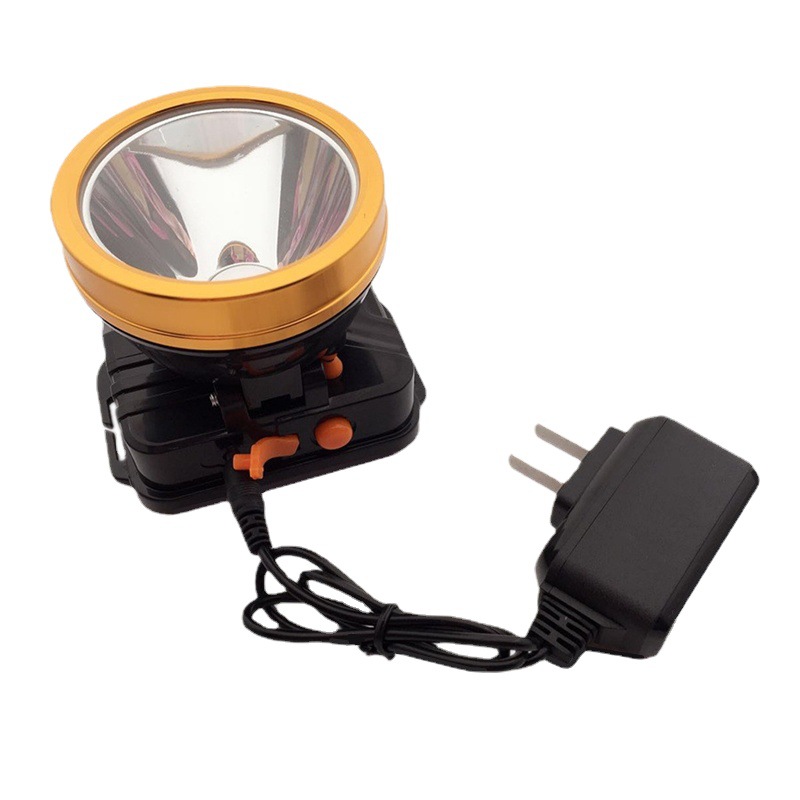 Headlight Induction Strong Light Charging Super Bright Head-Mounted Flashlight Waterproof Lithium Battery Outdoor Exclusive for Fishing Led Miner's Lamp