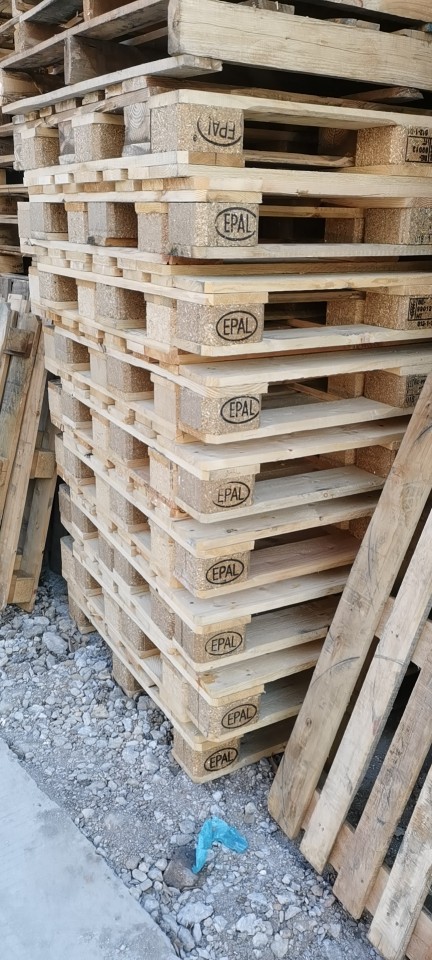 二手epal标1米x1.2米托盘承重3吨9成新可出口国外不含运费价