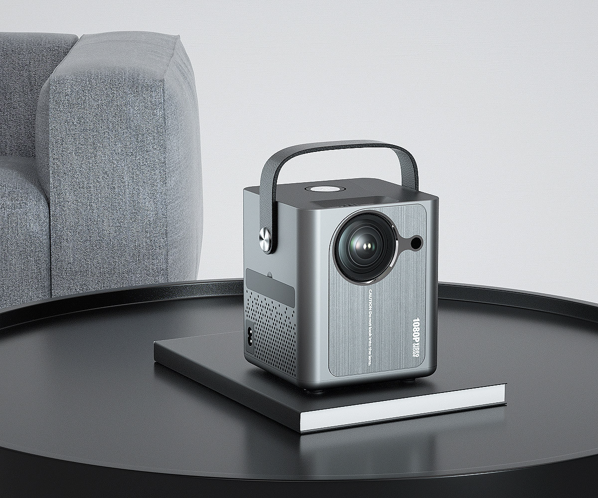 瑞视达光米跨境出口x6八核智能5g高清解码k4无线wifi手机投影仪