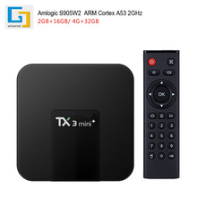 跨境TX3 Mini+ 无线智能电视盒TV BOX S905W2 安卓11 双频WiFi
