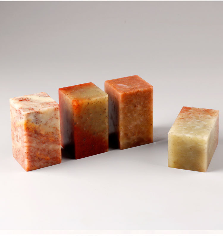 寿山石3*5印章练习章料青田石头金石美术课闲章闲章篆刻书法刻章