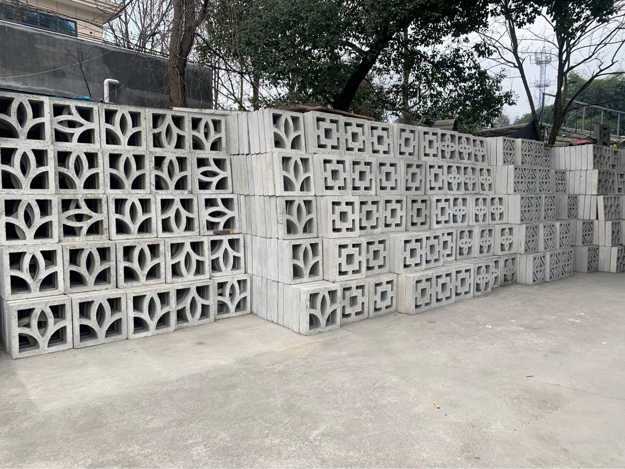 水泥混凝土花砖花格砖围墙花窗