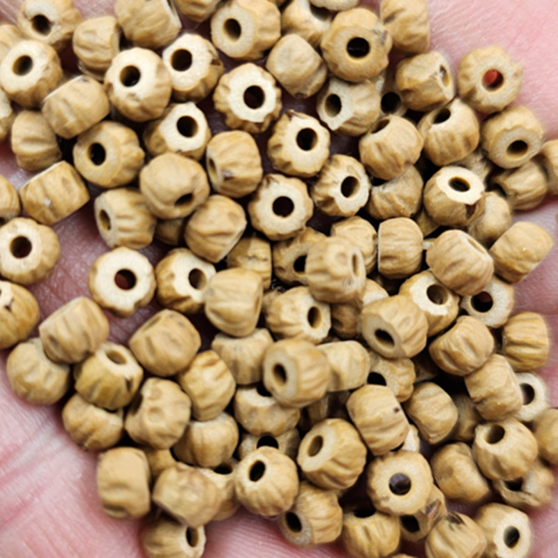 百香籽老型珠散珠大孔木头路路通手链项链饰品配件手工珠子顶珠