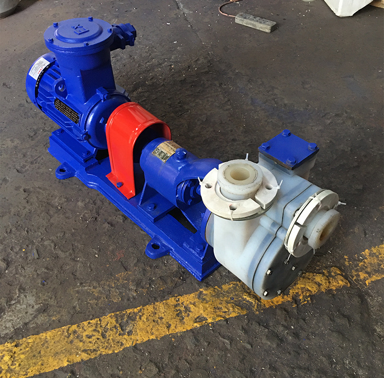 fzb-l耐酸碱氟塑料合金自吸泵 防爆卧式单级自吸式离心泵化工泵