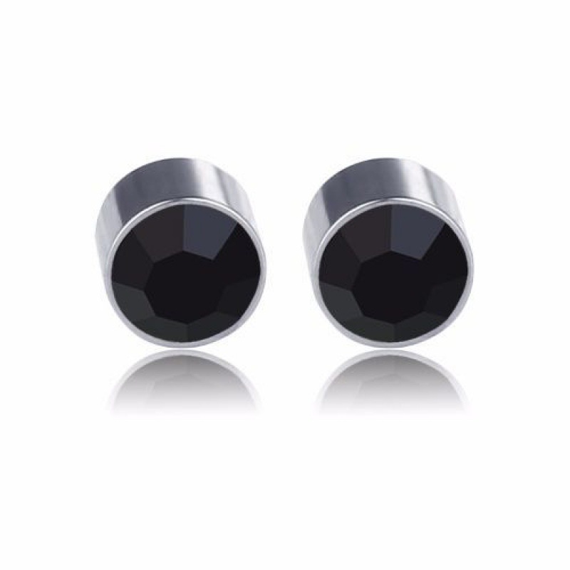 Cross-Border Personalized Magnetic Stud Earrings Advanced Non-Piercing Earrings Magnet Earrings Magnet Flash Ear Studs Ear Bone Stud