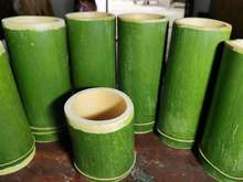 6BUJ新鲜竹筒天然竹筒饭家用杯子蒸饭筒原生态罐楠竹商用水杯现做