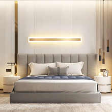 卧室床头壁灯北欧led超薄长条现代简约客厅楼梯电视机背景墙壁灯