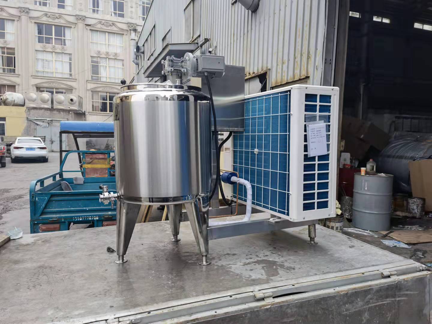 立式冷却罐  制冷罐