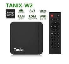 Tanix W2 智能电视机顶盒 TV BOX S905W2 安卓11 5GWiFi 网络盒子