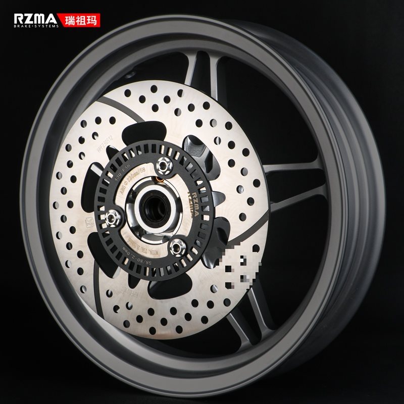 刹车盘三孔一体盘abs感应齿圈7.