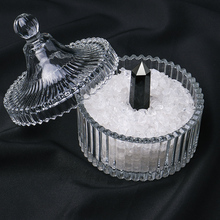 天然消磁白水晶碎石原石标本宝石摆件手链消磁石净化水晶碗消磁冰