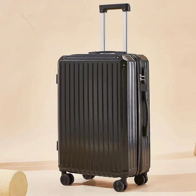 New Luggage Universal Wheel Trolley Case Leather Case Men's and Women's Student Fashion Suitcase Large Capacity Suitcase with Combination Lock