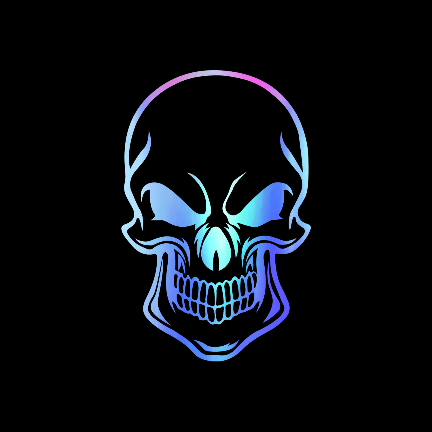 汽车车贴恐怖骷髅头车贴汽车装饰贴花