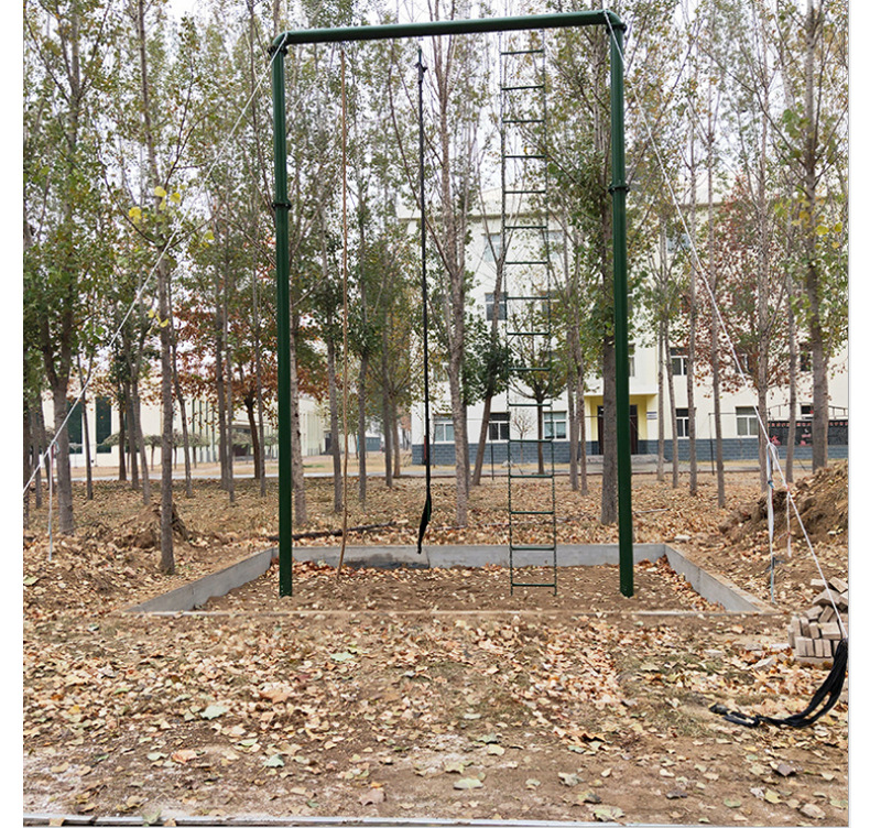 部队训练攀爬架 攀登架爬绳爬杆爬梯爬高训练器爬绳爬杆架障碍