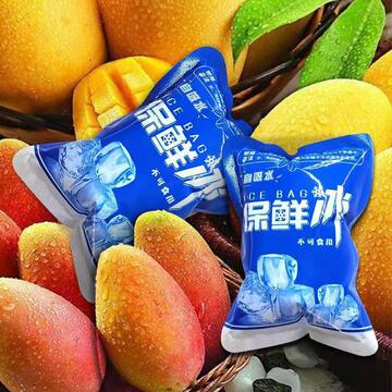 自吸水冰袋快递航空专用生鲜水果保鲜现货包l邮生鲜冷藏冰袋批发