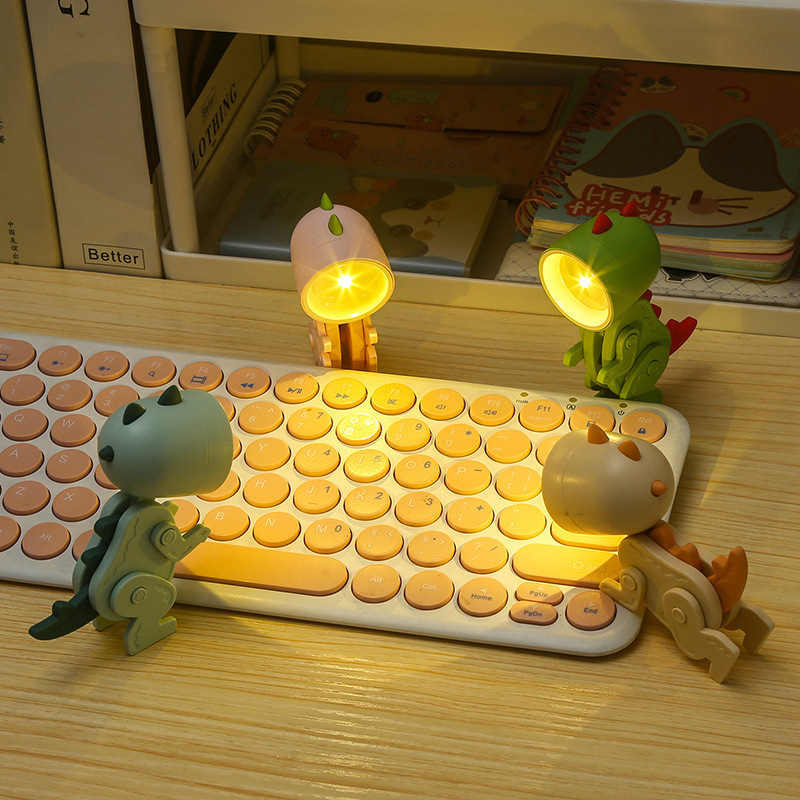 Led Mini Cute Ins Cartoon Dinosaur Gift Small Night Lamp