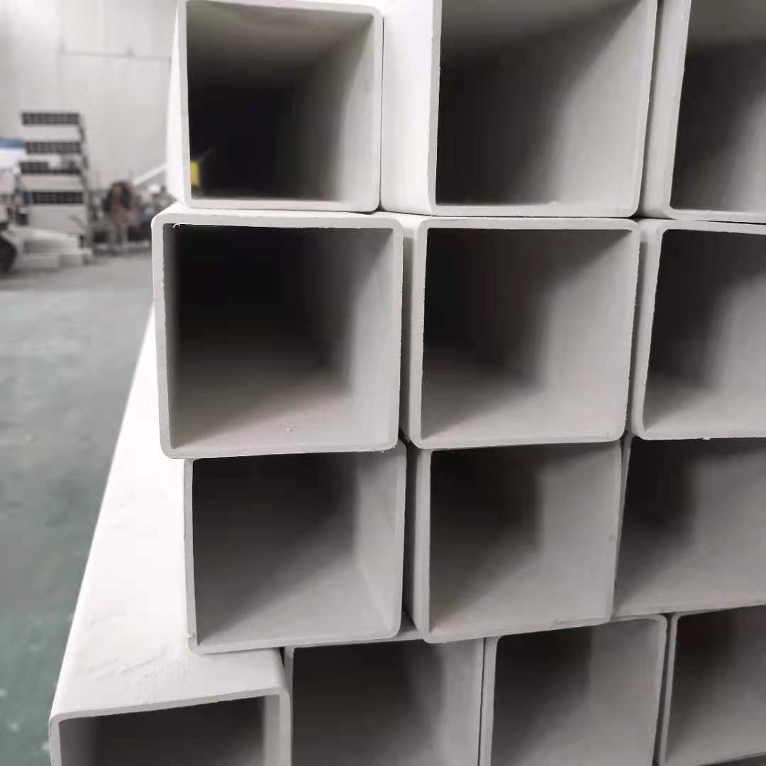 厂家发货矩形警示桩排水白色塑料方管长方形正方形水培管pvc方管