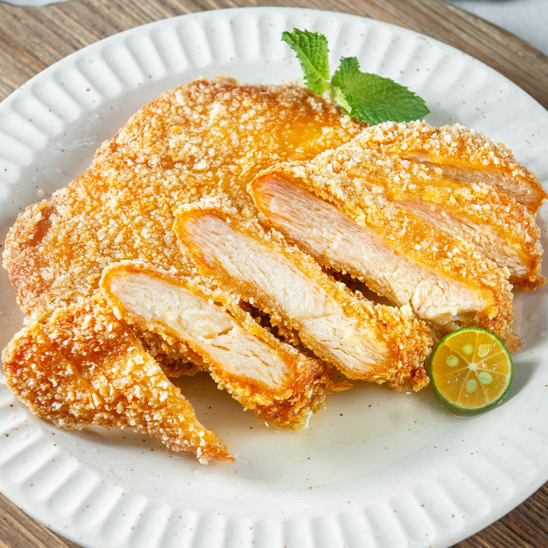 香酥大鸡排半成品冷冻汉堡鸡排肉油炸小吃裹粉脆皮鸡扒三雁