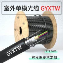 鸿鑫2芯4芯8芯12芯室外单模光缆gyxtw中心束管式光纤缆GYXTW-6B1