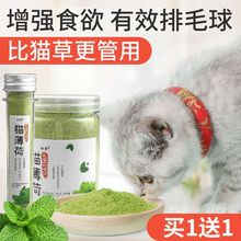 260ml猫薄荷粉猫草薄荷球零食助排吐毛球开胃清洁口腔薄荷粉50ml