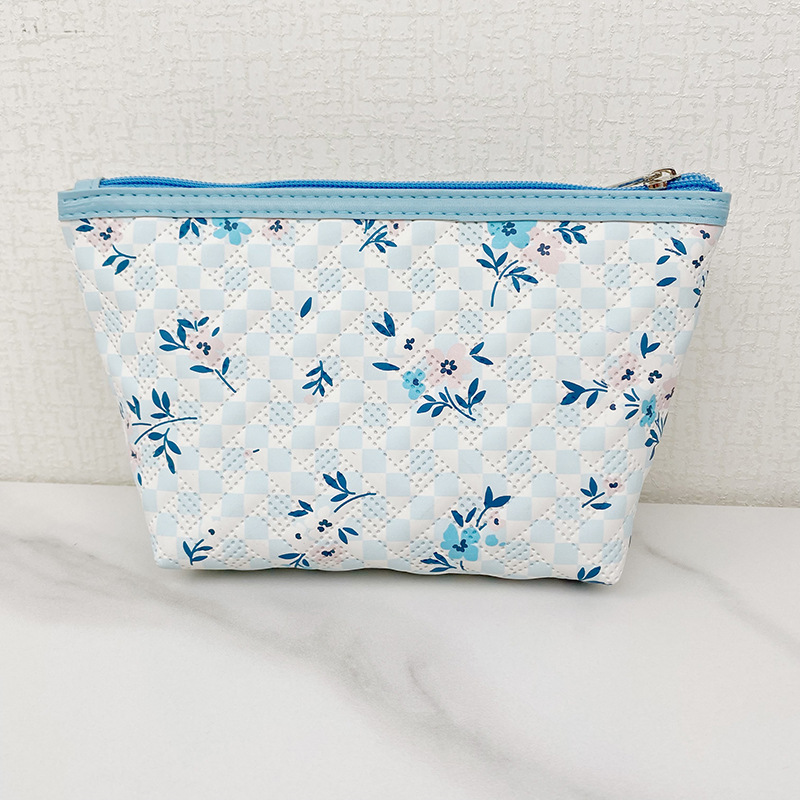 Small Floral Hexagonal Bag Women's Cosmetic Bag Outdoor Travel Storage Bag Fashion Portable Personal Hygiene Bag Portable Wholesale