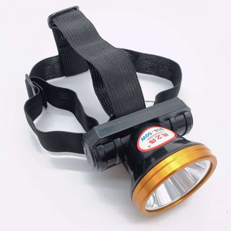 现货供应亮之伟-908 led强光充电锂电头灯 户外夜钓鱼头戴式电筒