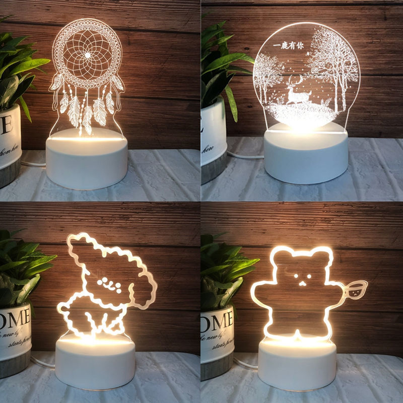 生日led创意教师节老师小夜灯送男女生朋友闺蜜送同学情侣