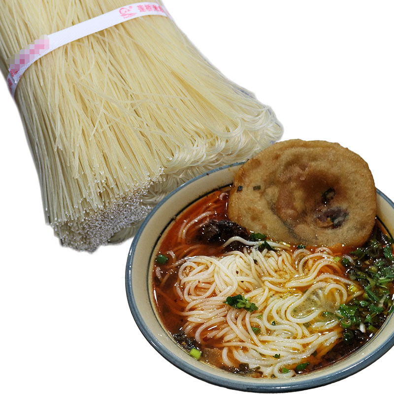 5斤装四川特产正宗南充米粉岳池莲桥米粉细米粉线干细米线包邮