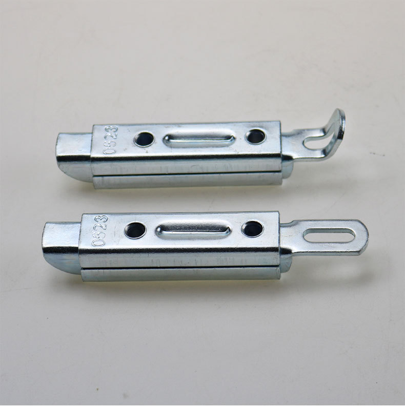 拉动式自动弹簧工业门插销mx06联动式自锁天地暗插销门销滑入式