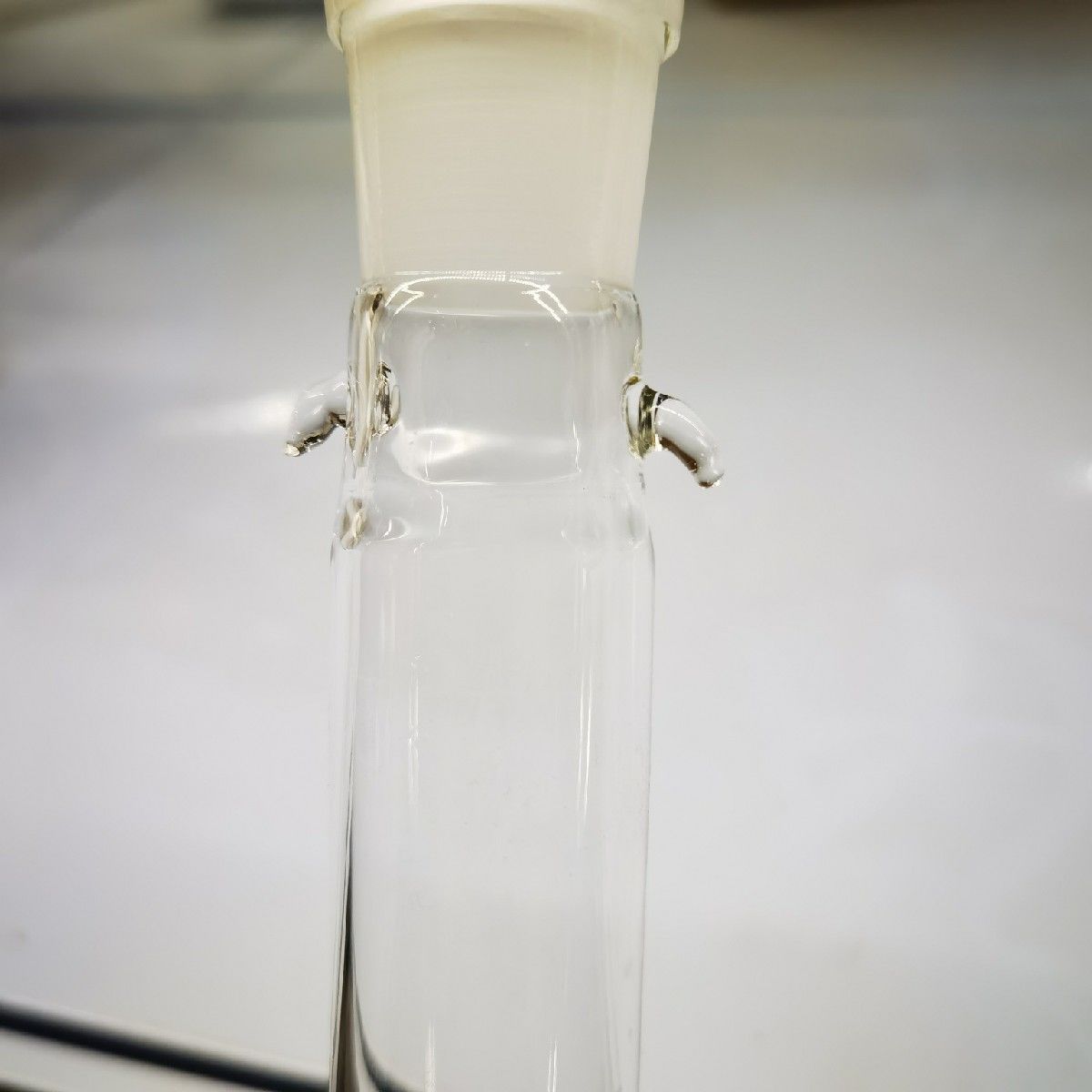 具四氟砂芯玻璃层析柱实验室用离子交换过滤柱四氟活塞标口吸附柱