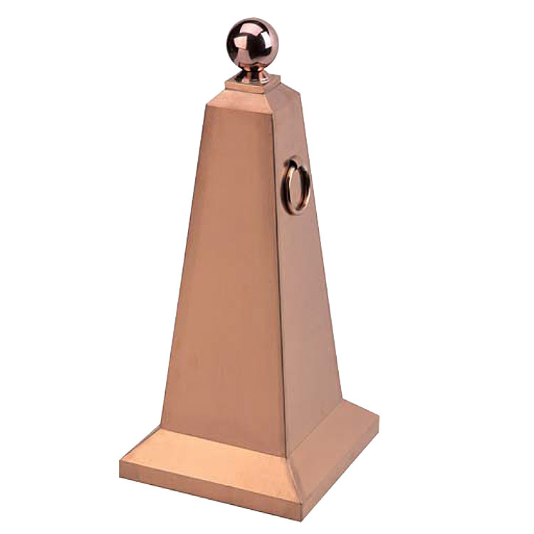 不锈钢路锥定做隔离墩金属雪糕桶禁停车牌反光锥施工指示牌移动式