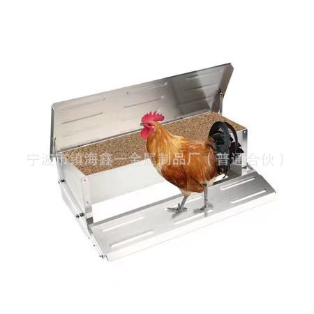 食槽鸡用/鸡用食槽/踏板式鸡食槽/鸡鸭鹅食槽/家禽喂食器/喂食器