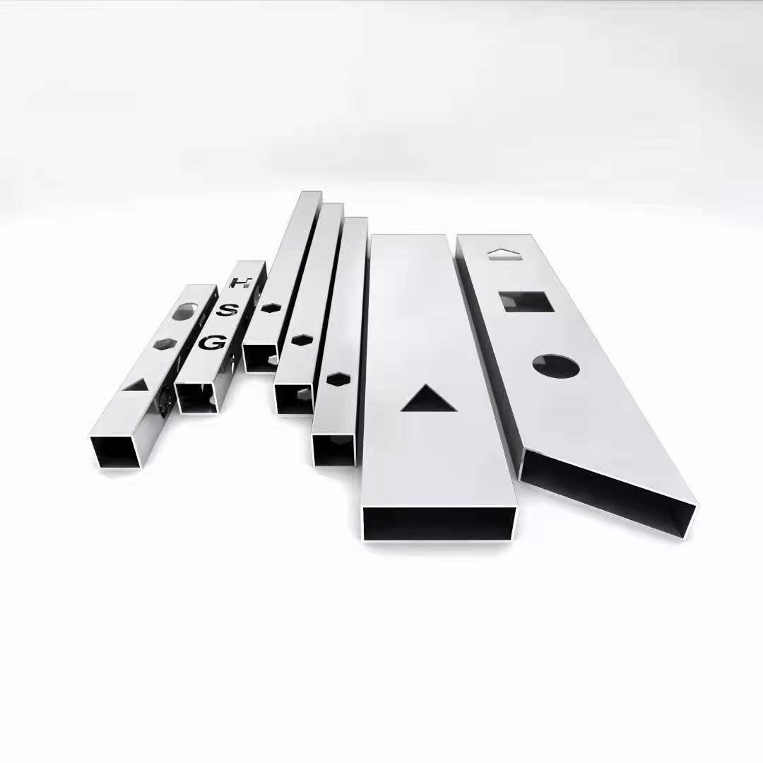 不锈钢管激光切割件钣金加工金属装饰管三维激光割管镂空打孔焊接