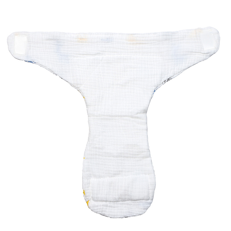 纱布一体式尿布春夏方便更换透气舒服款尿布12层纱布