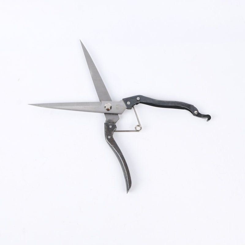 川马羊毛剪兽用手动牛马鬃剪 兔毛剪脆骨鸡骨头弹簧剪刀大皮革剪