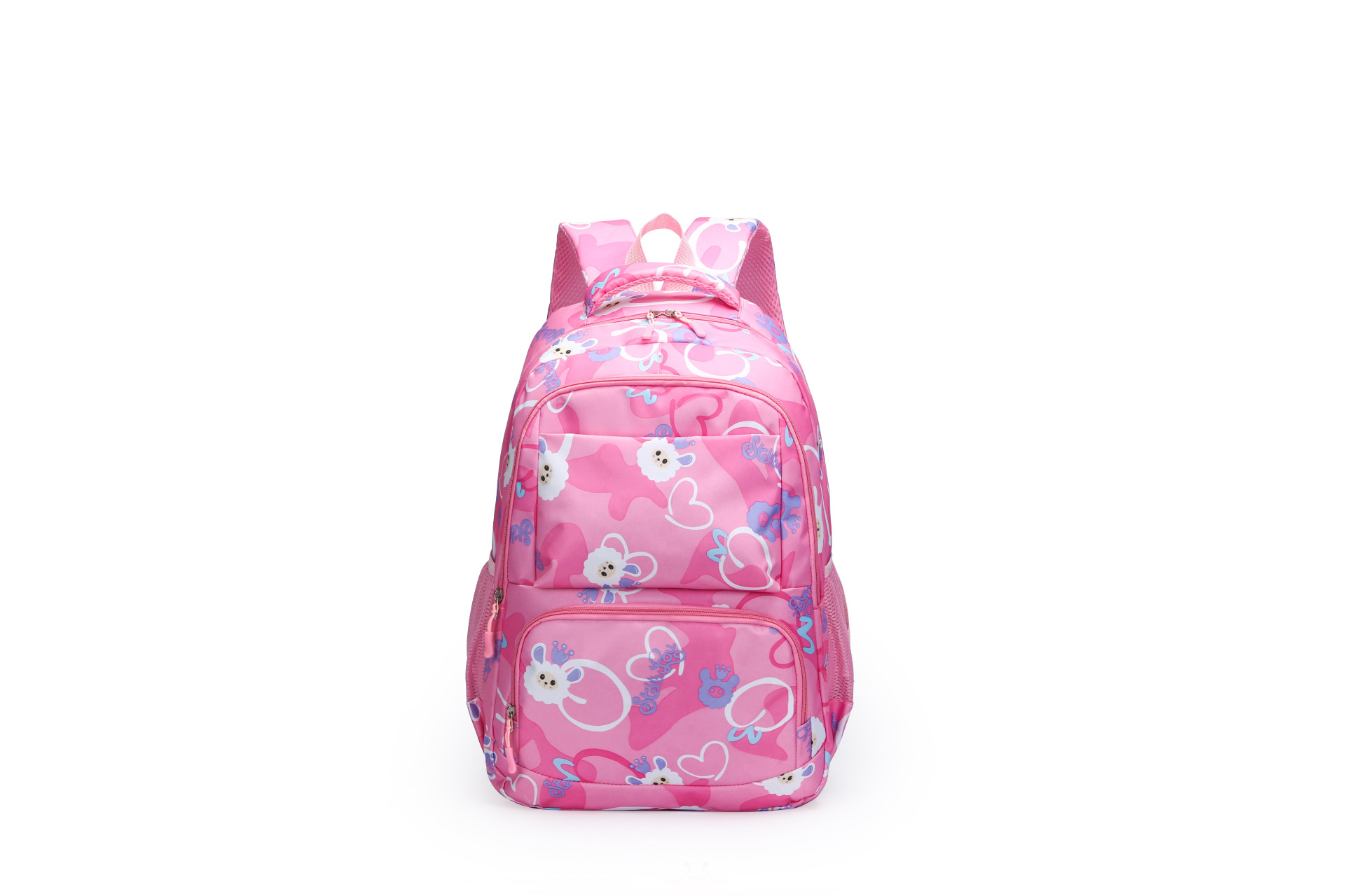 New Schoolbag Junior High School Student Ultra-Light Printing Large Capacity Backpack Travel High School Student Backpack