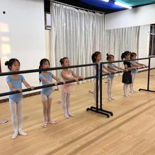 跳舞压腿杆训练芭蕾舞舞蹈把杆跳舞吸盘扶手架子移动式健身房
