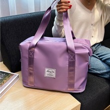 新款干湿分离瑜伽健身包时尚尼龙手提旅行包包可折叠大容量行李包