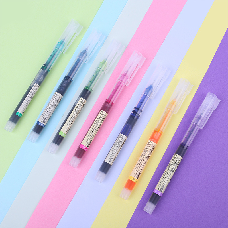 彩色高光笔多色学生果汁笔diy荧光笔绘画涂鸦笔手帐专用中性笔