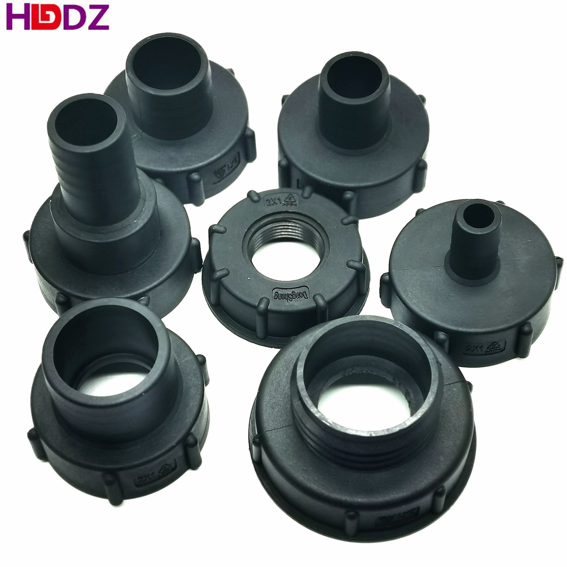 ibc吨桶接头/塑料转接头配件/粗牙阀门转接盖/1.