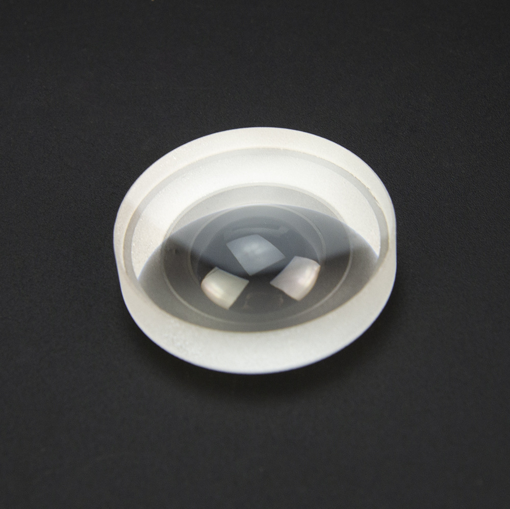 平凸透镜直径5-500双凸凹光学k9玻璃透镜可调聚集光镜放大镜片 wl