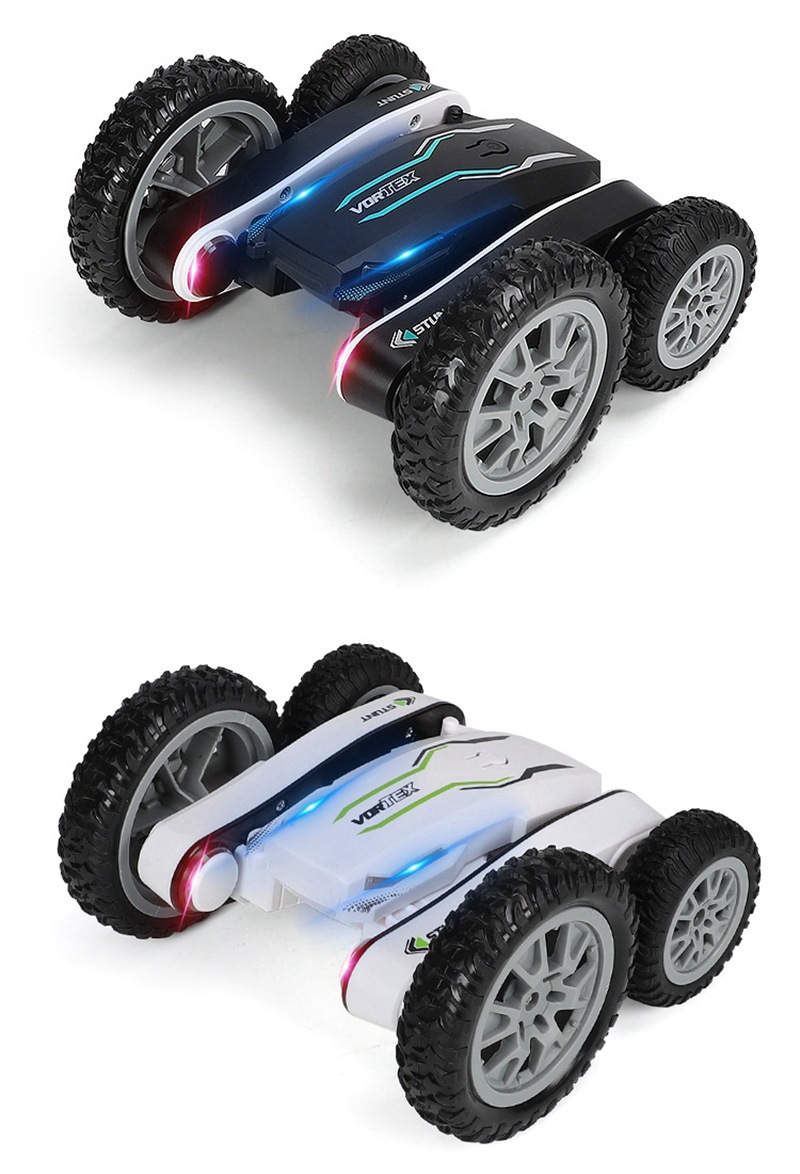 4g遥控双面特技车儿童遥控开花特技车rc遥控赛车电动玩具