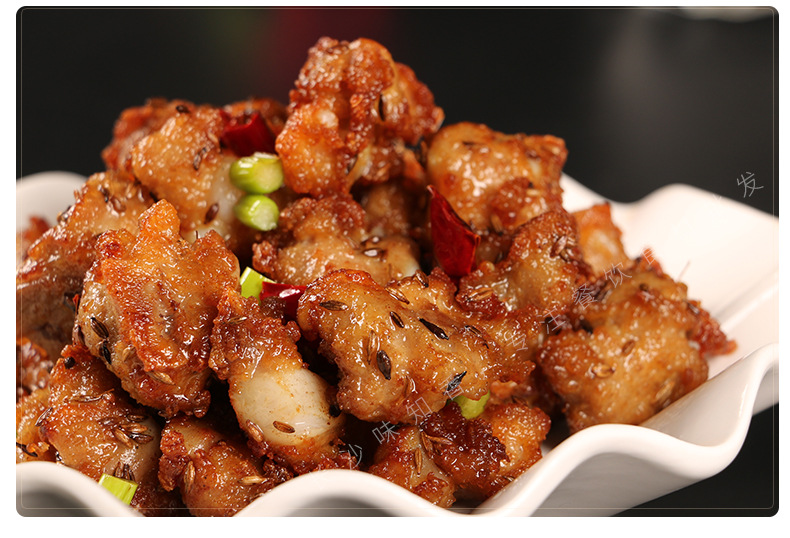 如意三宝蒜香小排400g猪脆骨排骨软骨酒店餐饮半成品菜特色菜小吃