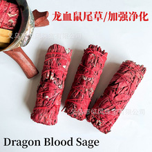 美国龙血竭龙血鼠尾草加强净化清理空间香薰杖Dragon blood sage