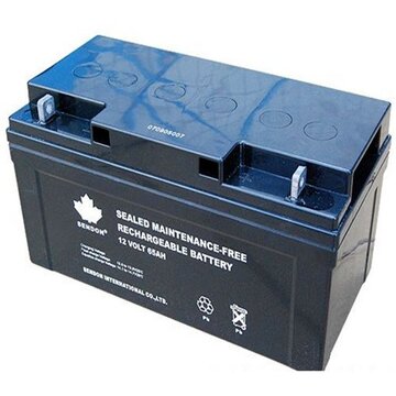 sendon山顿蓄电池6gfm-65 12v65ah电动机车火车路灯电池电瓶