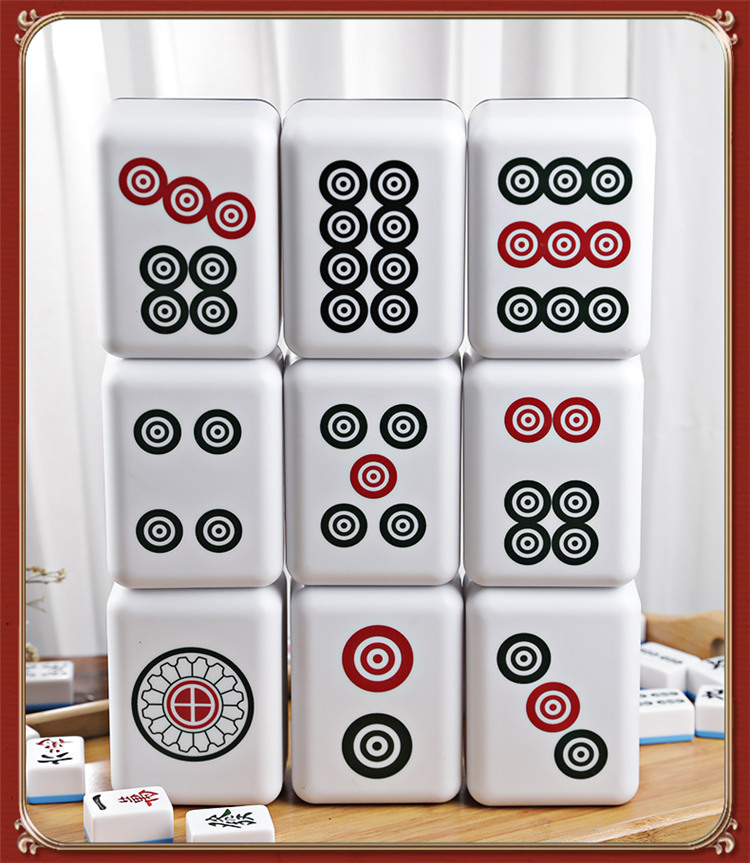 抖音同款麻将小夜灯新奇特黄白氛围usb卧室客厅led充电发财床头灯