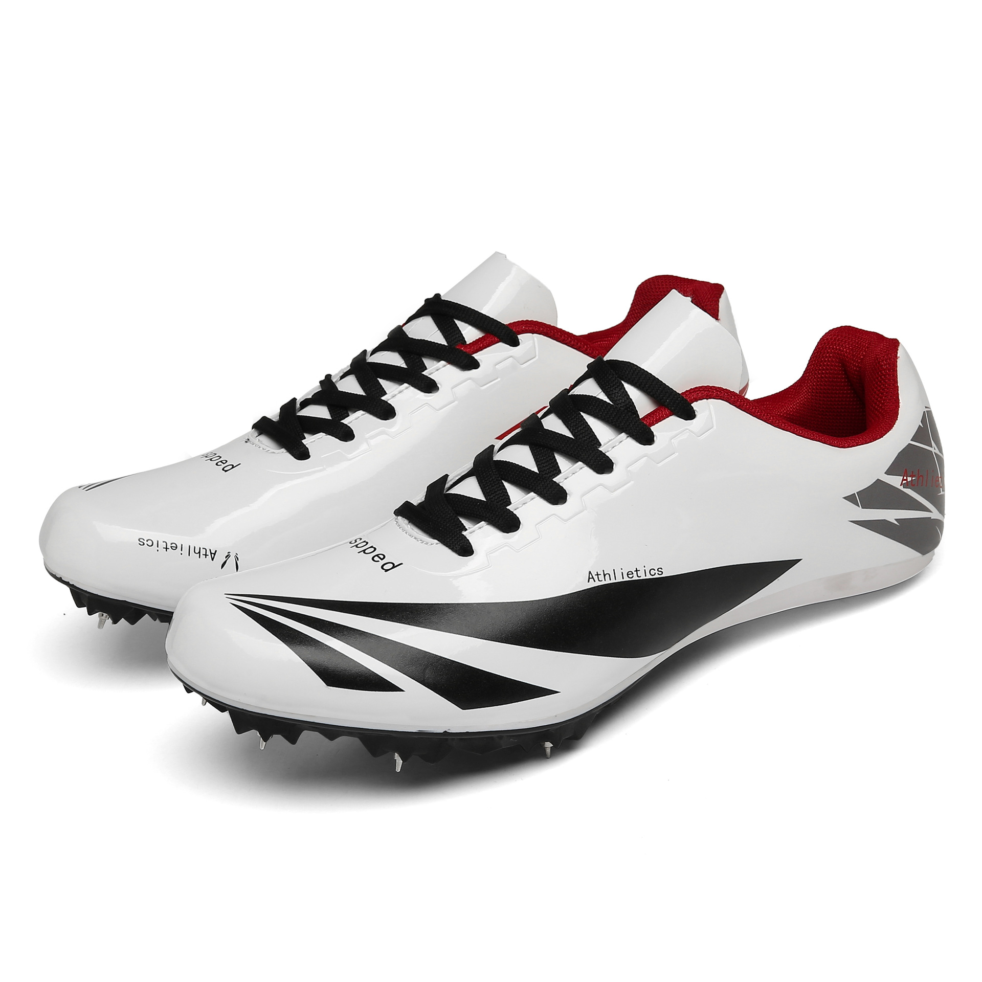 新款鸳鸯钉鞋田径短跑男女钉子鞋体考跳远跑钉鞋训练田径鞋运动鞋