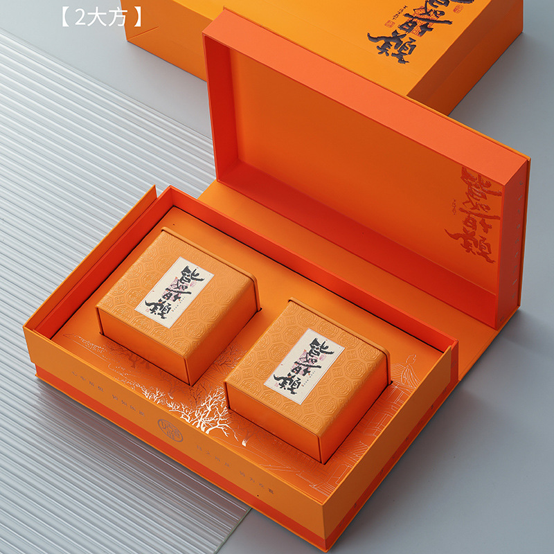 高档古树红茶包装盒通用金骏眉大红袍凤凰单枞半斤茶叶铁罐空礼盒