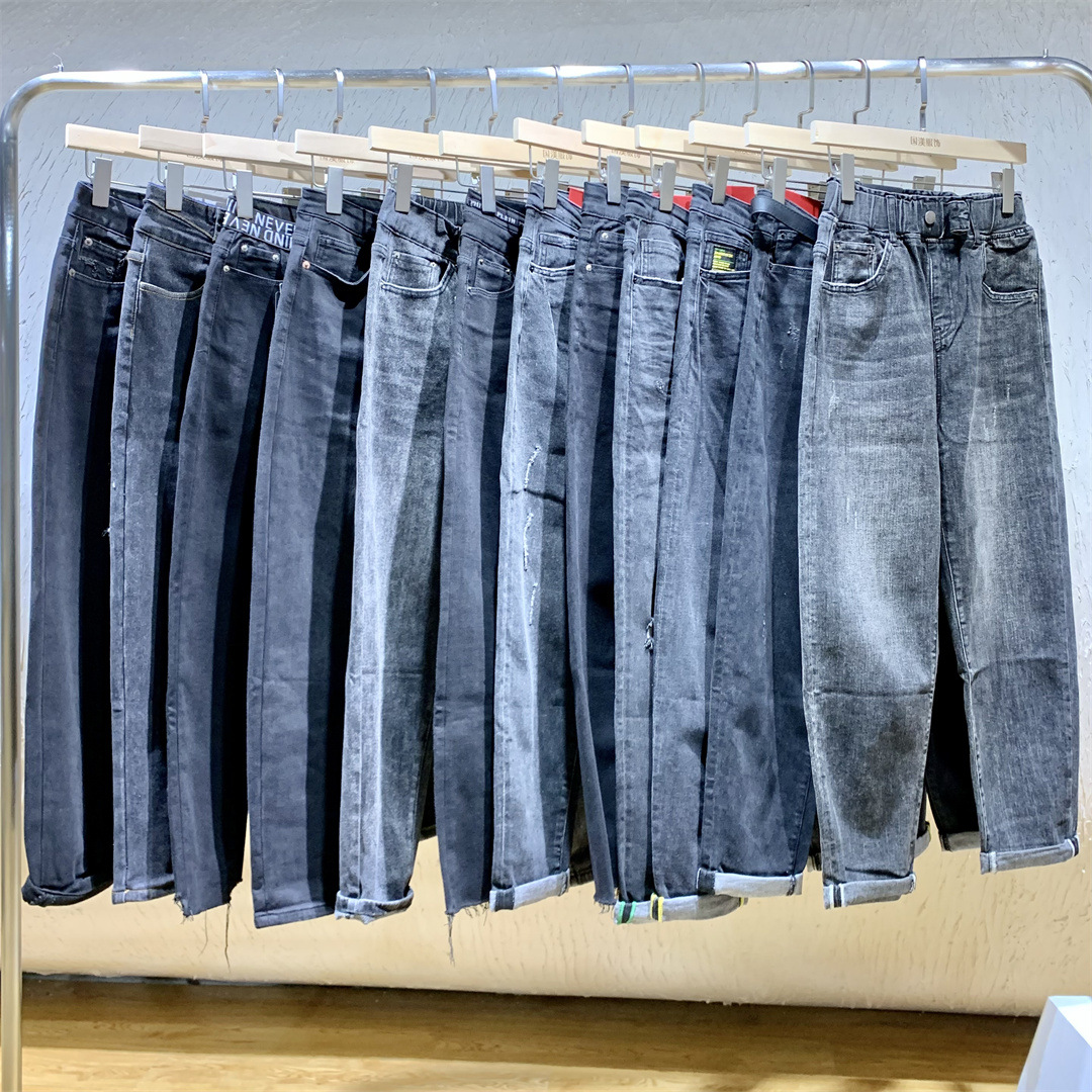 广州市灏罡市场经营管理有限公司6年jeans品牌相似2021夏牛仔裤女新款